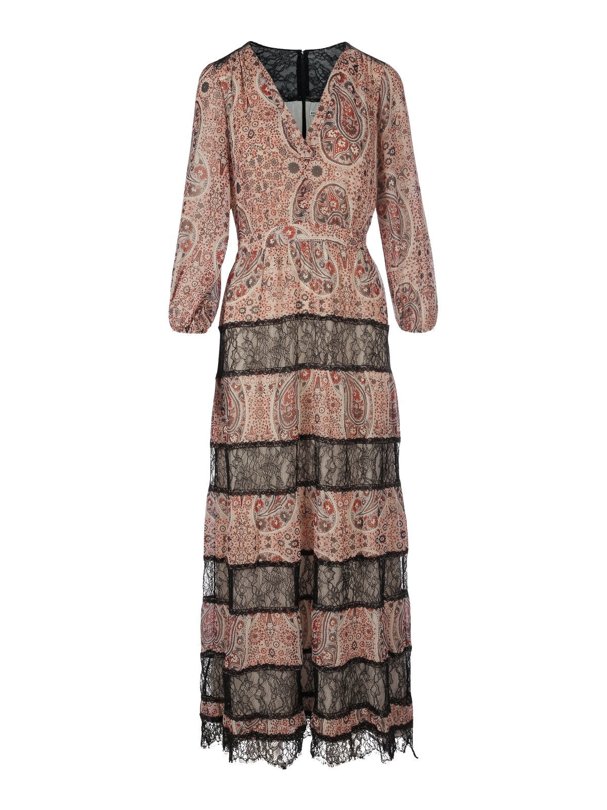 Alice + Olivia Long Sleeve Maxi Dress Size 0 NWT Alice + Olivia Long Sleeve Maxi Dress Size 0 NWT